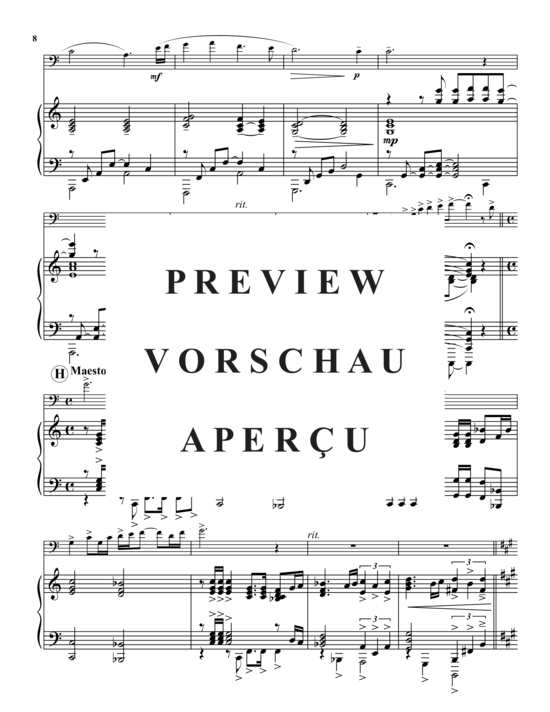 Product gallery: Page 9 of 13 Southeastern Rhapsody , , (trombone/baritone + piano)