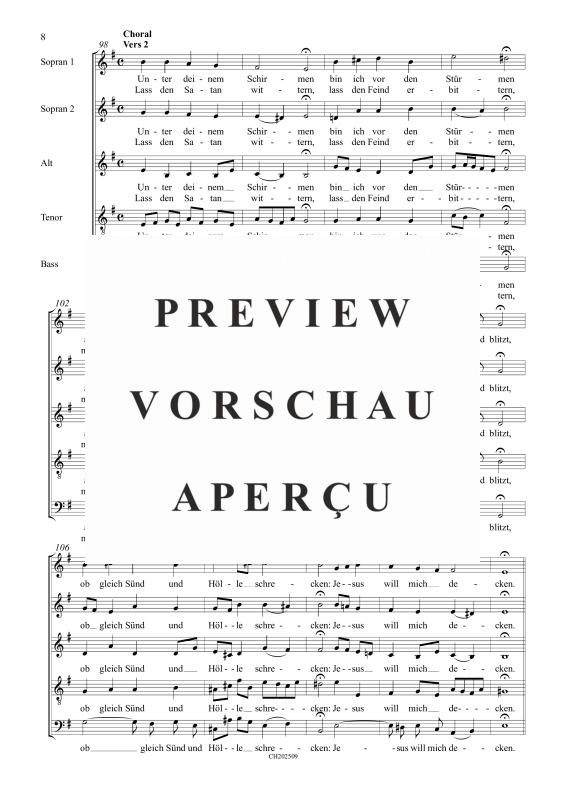 Produktgalerie: Seite 9 von 11 Jesu, meine Freude (Motette - Klassiker der Chormusik), , Gemischter Chor 5-stimmig SSATB