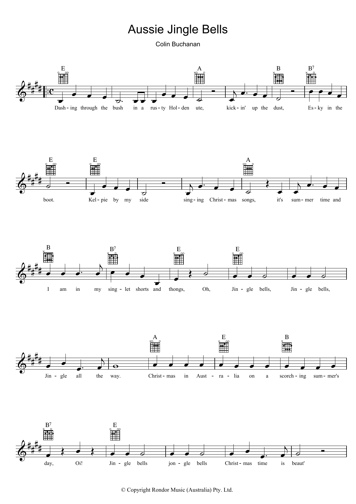 Product gallery: Page 1 of 1 Aussie Jingle Bells, Colin Buchanan