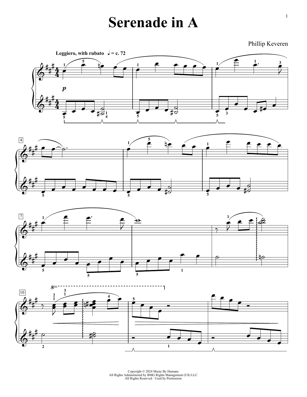 Product picture to: Serenade In A (The Greatest Gift Is You)
