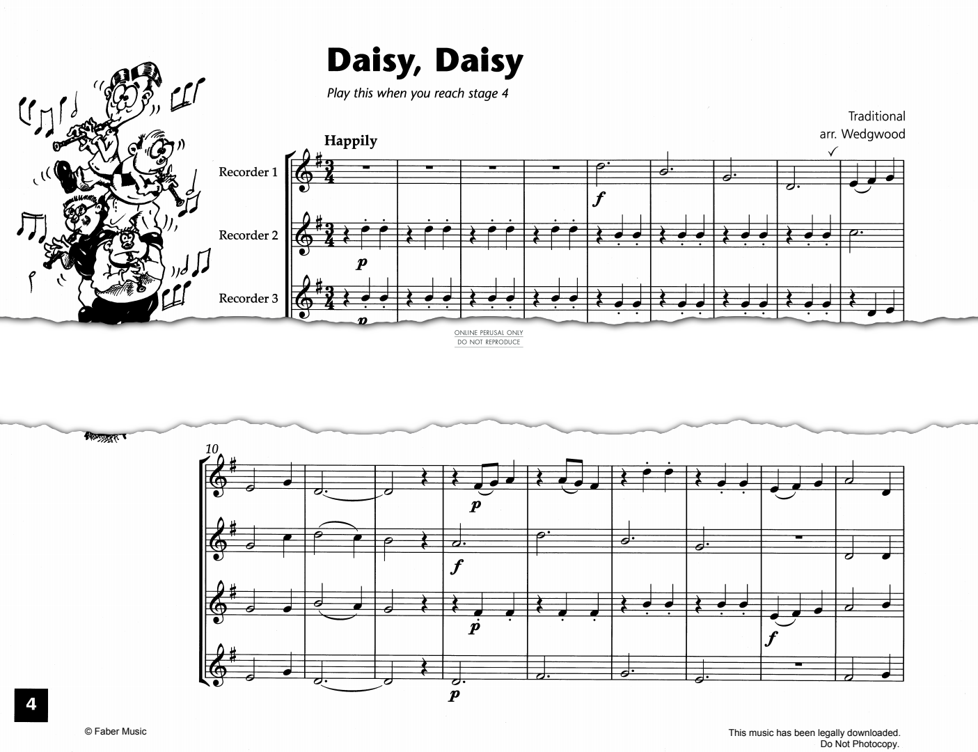 Product gallery: Page 1 of 1 Daisy, Daisy, Traditional