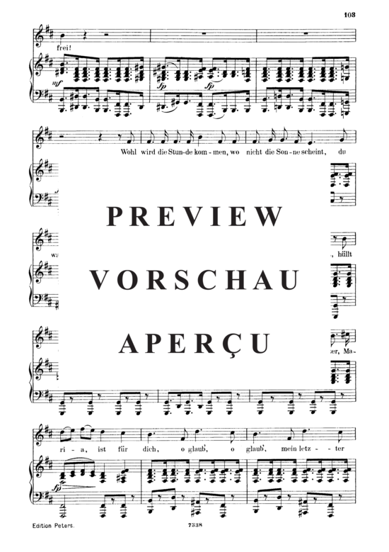 Product gallery: Page 6 of 8 Normann's Gesang D.846, , Medium Voice and Piano