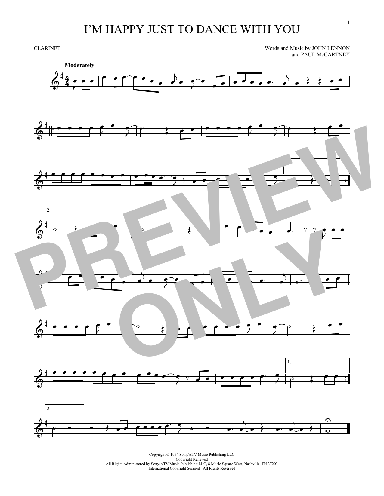 Product gallery: Page 1 of 1 I'm Happy Just To Dance With You, The Beatles
