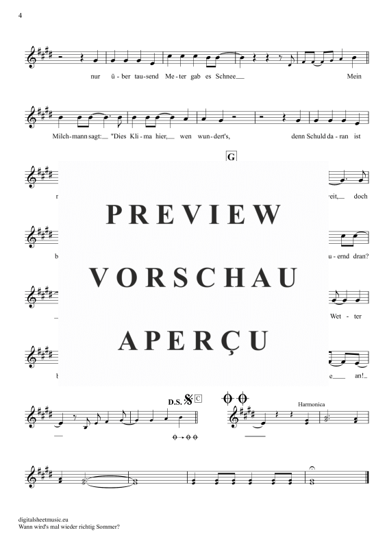 Product gallery: Page 5 of 5 Wann wird’s mal wieder richtig Sommer , Carrell, Rudi, Klarinette in B