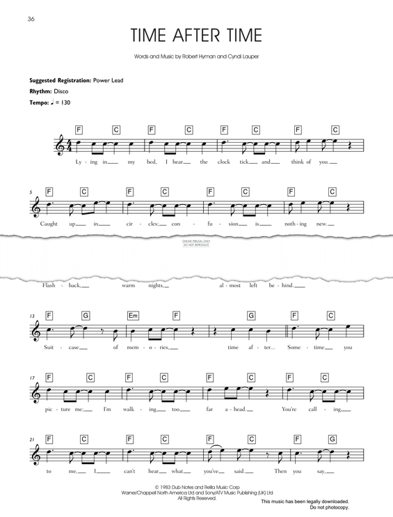 gallery: Time After Time, Cyndi Lauper, Gesang, Gitarre, Keyboard