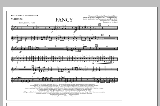 Produktbild zu:  Fancy - Marimba - Jay Dawson