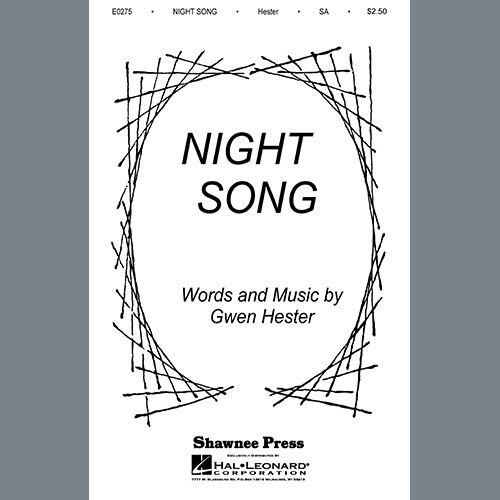 cover: Night Song, Gwen Hester