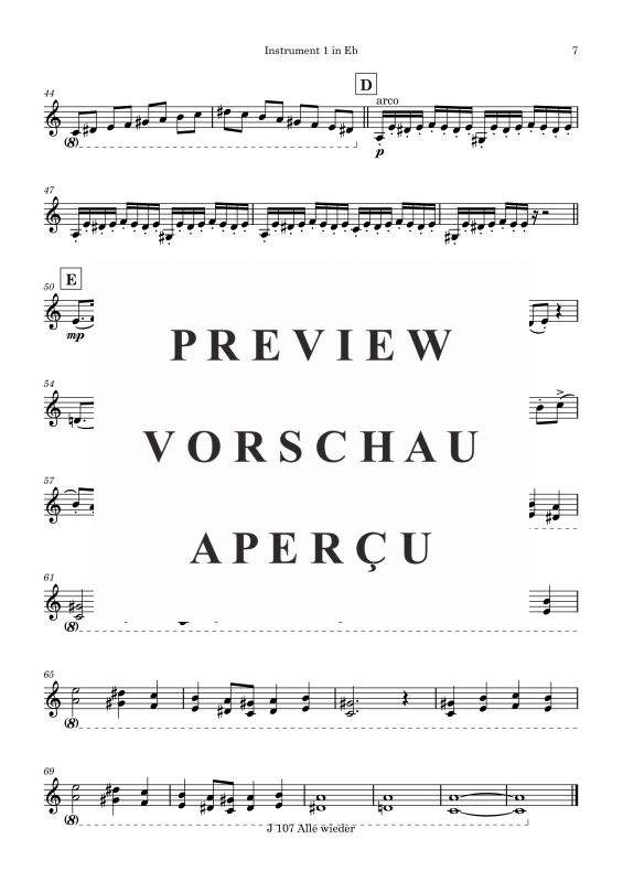 gallery: Kleznacht, , 1st Part In E Flat For Quartet