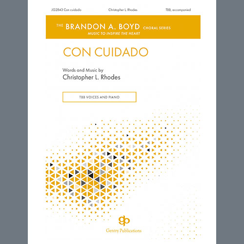 cover: Con Cuidado, Christopher L. Rhodes
