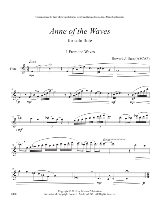 Product picture to: Anne of the Waves Howard J. Buss