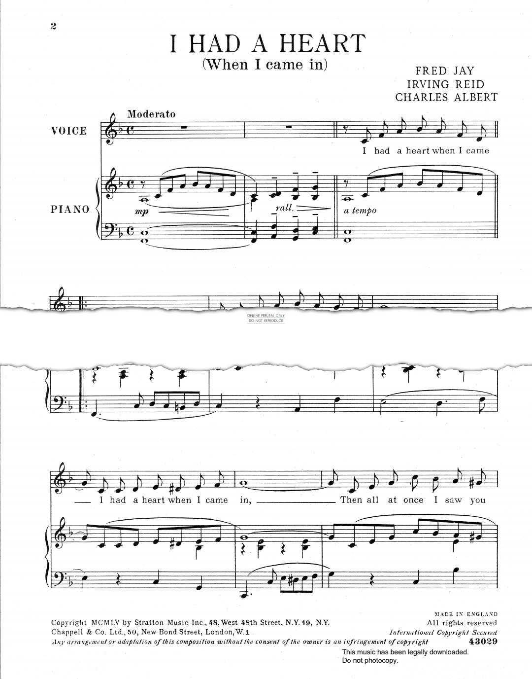 Produktbild zu: I Had A Heart (When I Came In)