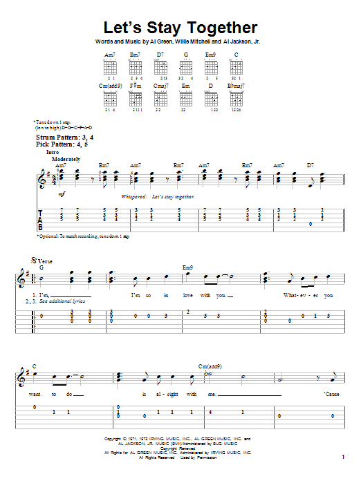 Product gallery: Page 1 of 1 Let's Stay Together, Al Green