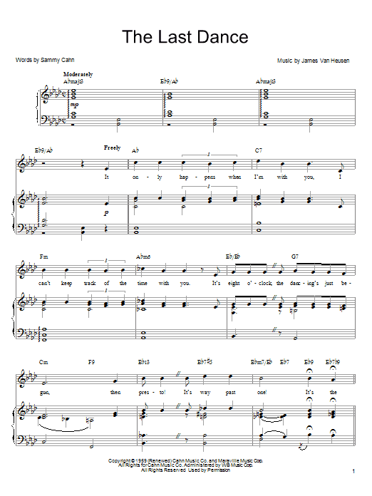 Product gallery: Page 1 of 1 The Last Dance, Frank Sinatra