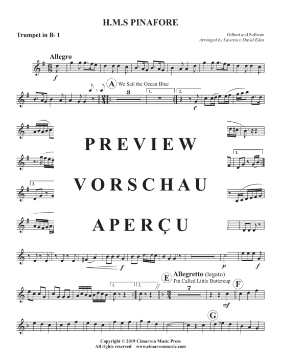 gallery: H.M.S. Pinafore , , (Blechbläser Quintett)