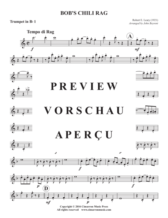 Produktgalerie: Seite 8 von 17 Bob´s Chili Rag , , (Blechbläserquintett)