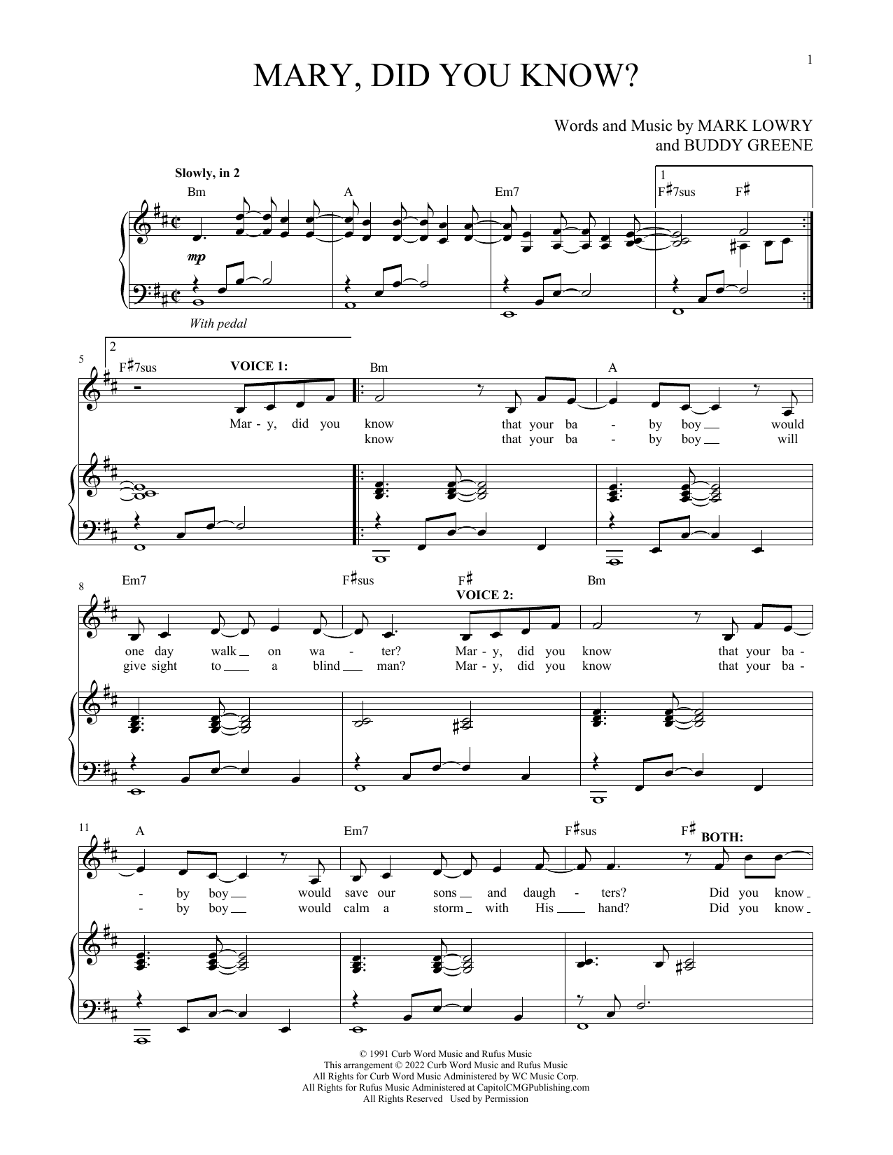 Produktgalerie: Seite 1 von 1 Mary, Did You Know?, Mark Lowry, Gesang