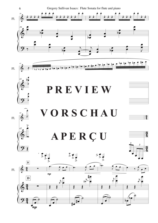 Product gallery: Page 7 of 21 Sonata for Flute and Piano , , (flute + piano)