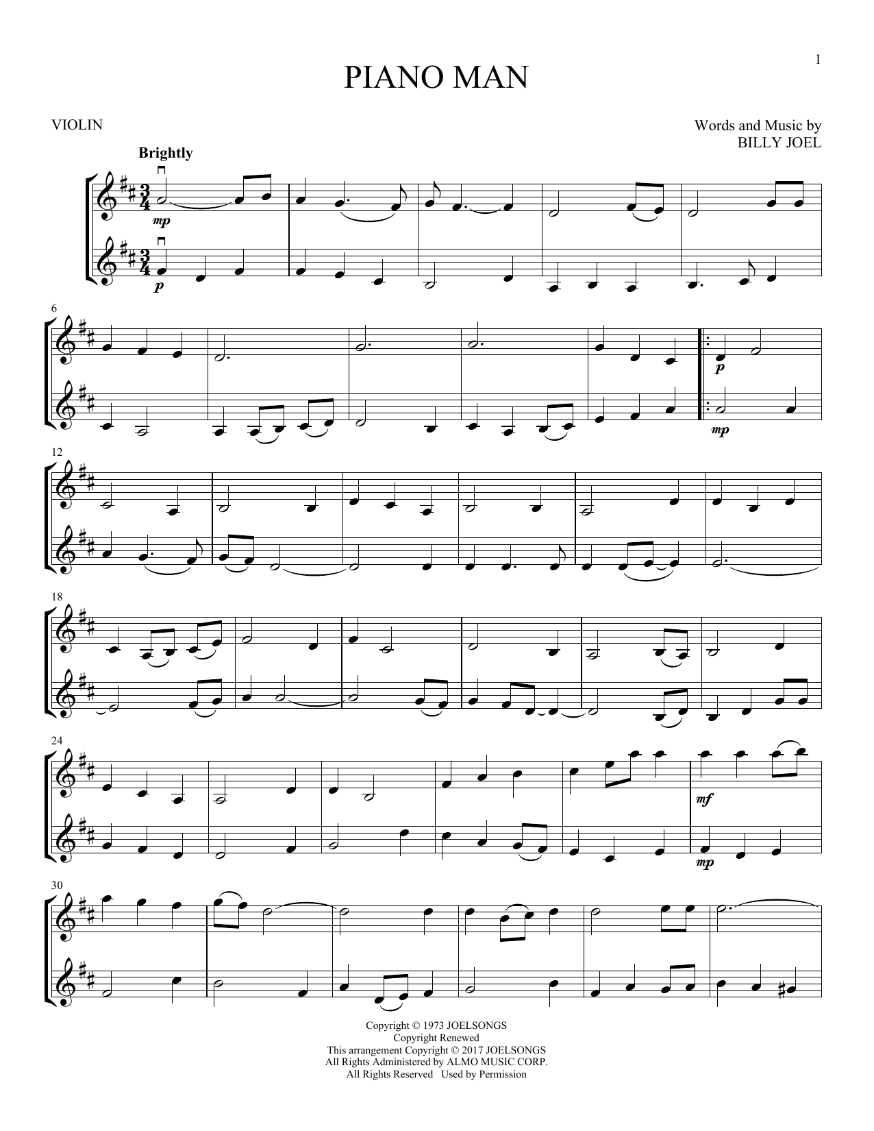Product gallery: Page 1 of 1 Piano Man, Billy Joel