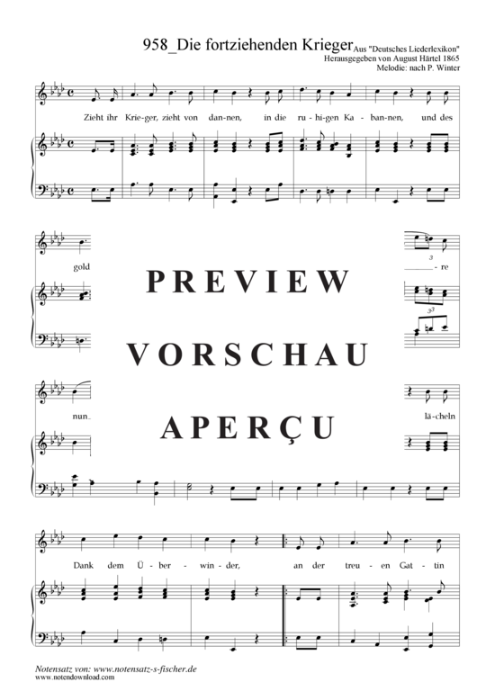 Product gallery: Page 2 of 3 Die fortziehenden Krieger , , Piano and Voice