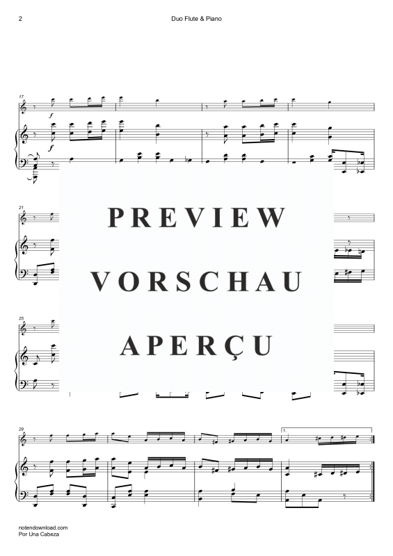 Produktgalerie: Seite 3 von 9 Por Una Cabeza, Gardel, Carlos, Querflöte und Klavier