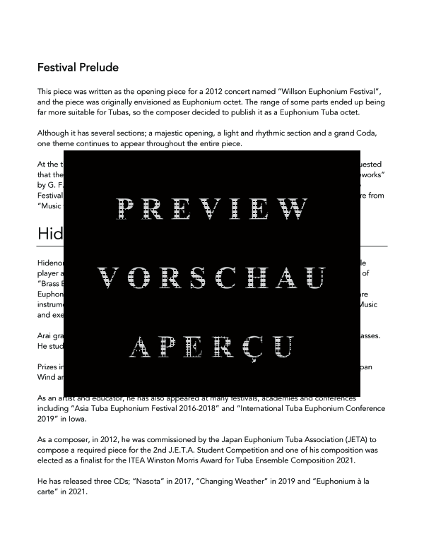 gallery: Festival Prelude, , (Tuba Ensemble EEEETTTT)