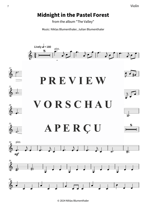 gallery: Midnight in the Pastel Forest, Niklas Blumenthaler, (Klavier Solo)