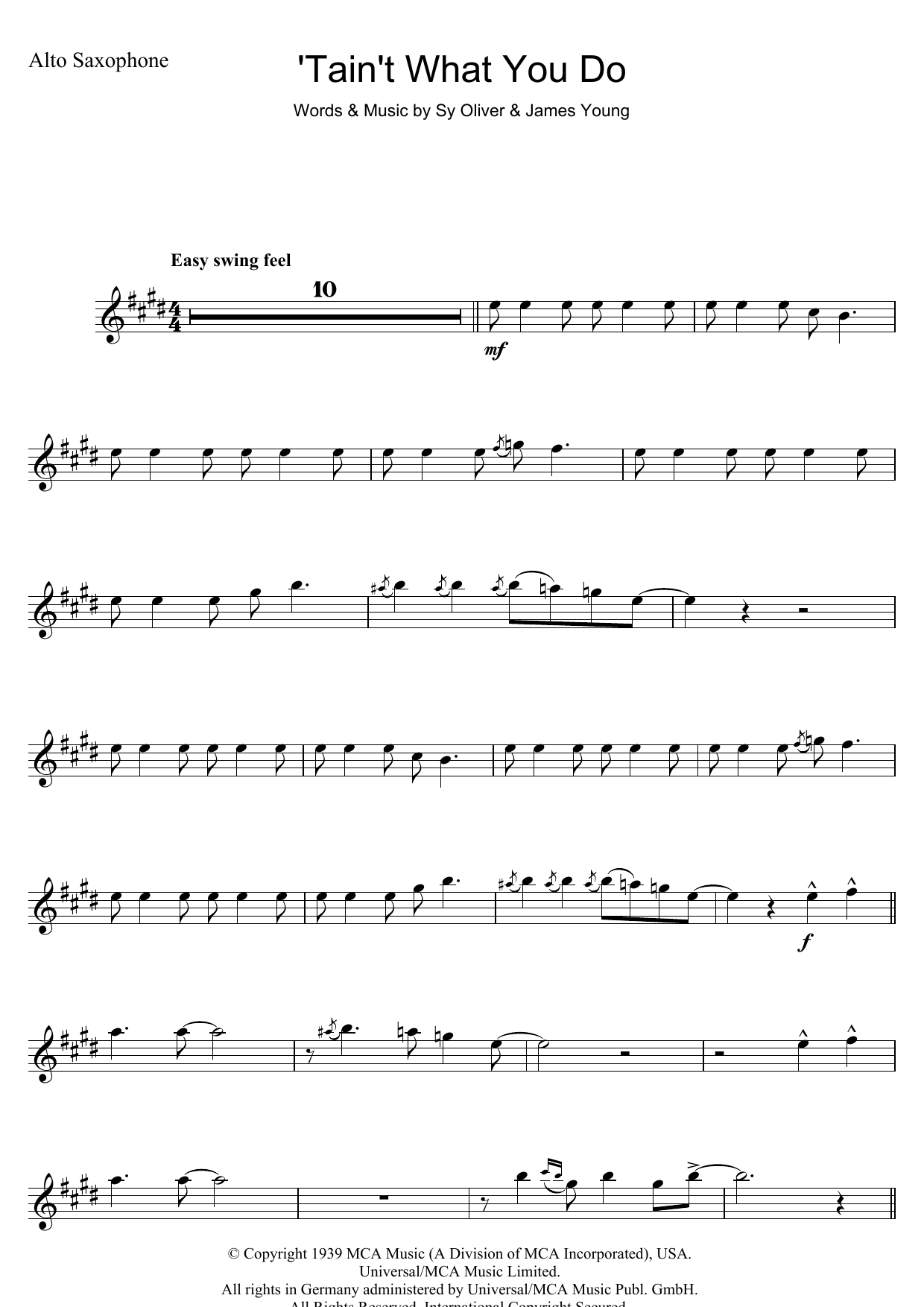 Product gallery: Page 1 of 1 'Tain't What You Do (It's The Way That Cha Do It), Ella Fitzgerald