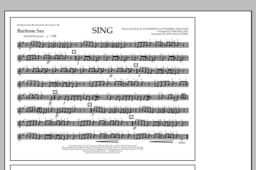 Product picture to: Sing - Baritone Sax