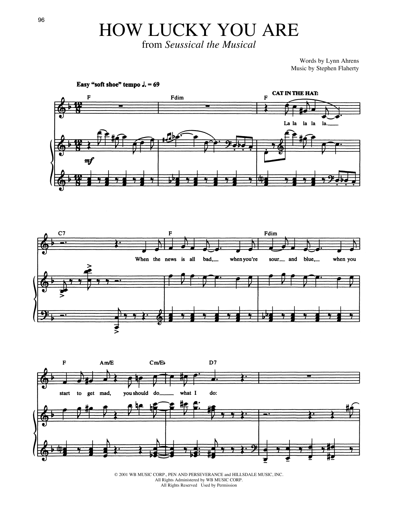Produktbild zu: How Lucky You Are (from Seussical The Musical)