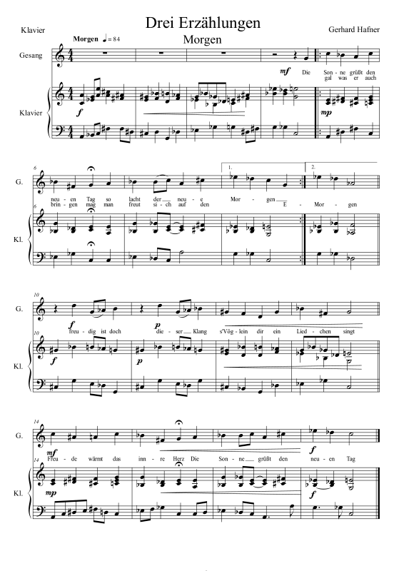 Product gallery: Page 1 of 11 Drei Erzählungen, , (medium voice and piano)