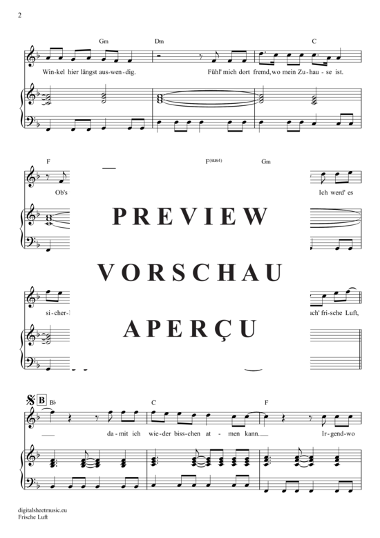 gallery: Frische Luft , Weiss, Wincent, (Klavier Begleitung + Gesang)