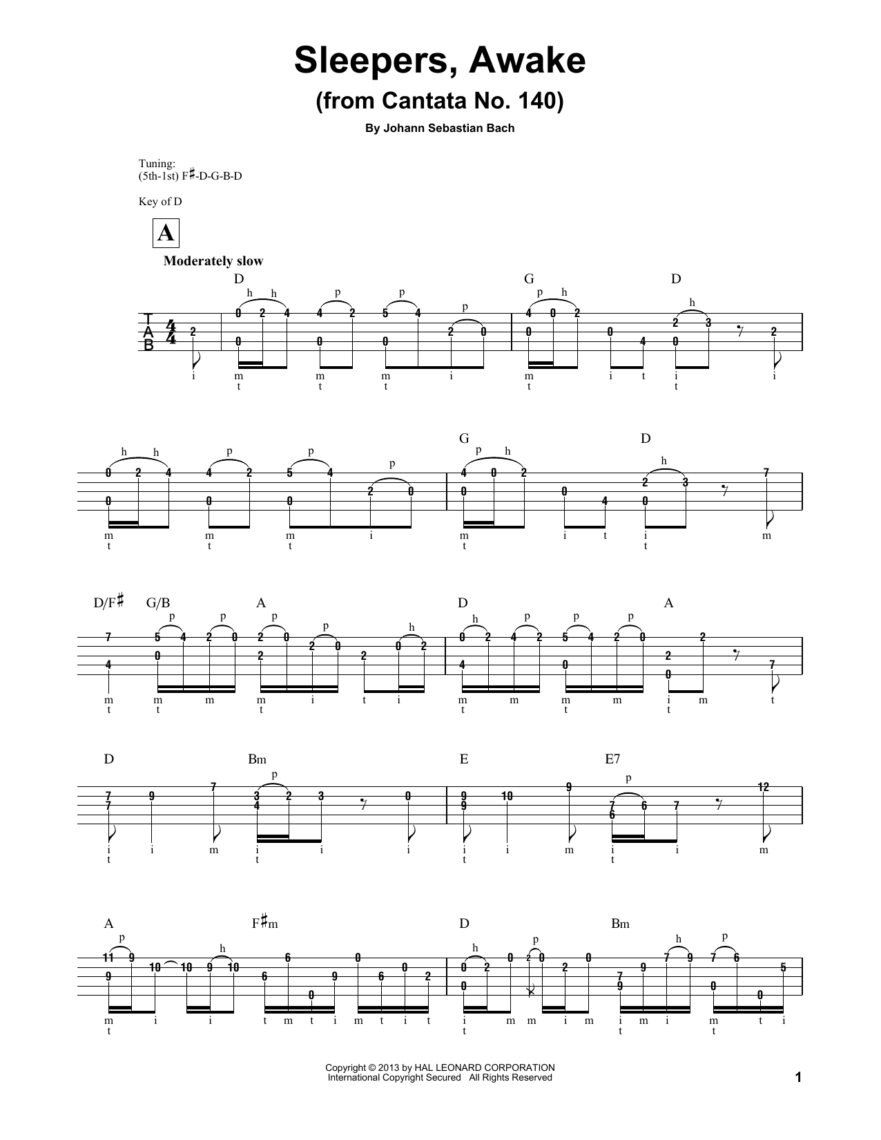 Produktgalerie: Seite 1 von 1 Sleepers, Awake (Wachet Auf), Mark Phillips, Banjo