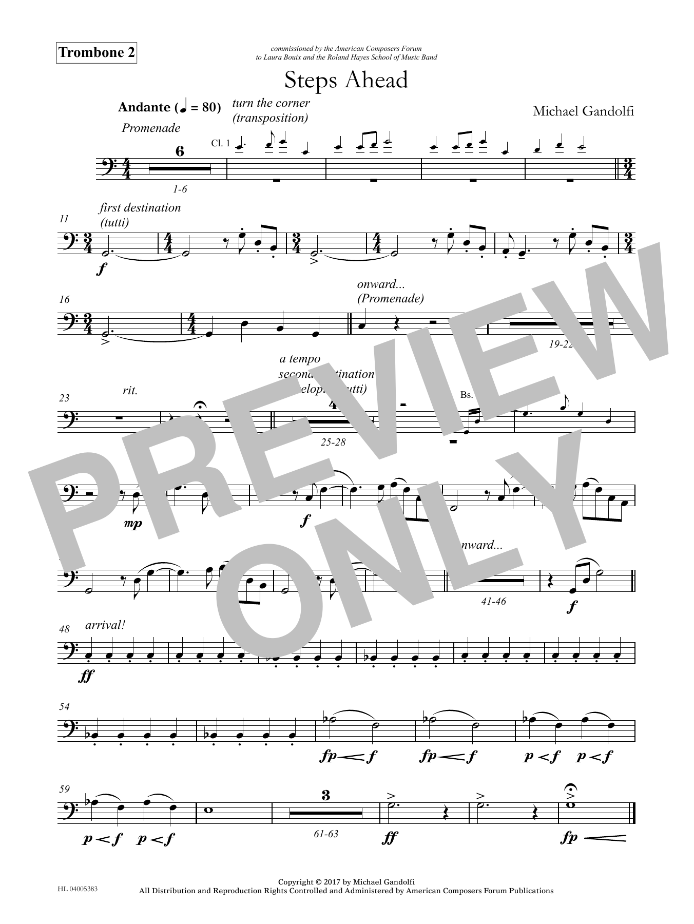 Product picture to: Steps Ahead - Trombone 2