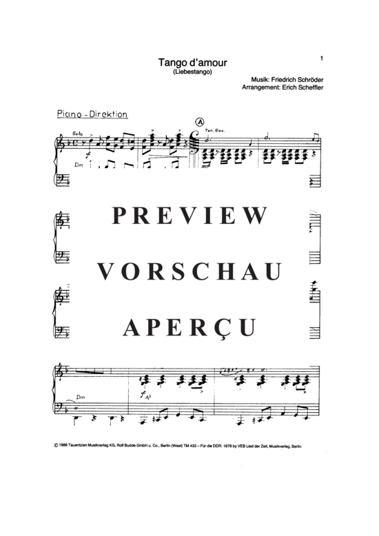 Produktgalerie: Seite 16 von 21 Tango damour, , Combo-Ausgabe komplett