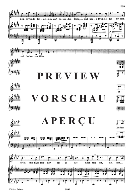gallery: Der Musensohn D.764 , , (Gesang mittel + Klavier)