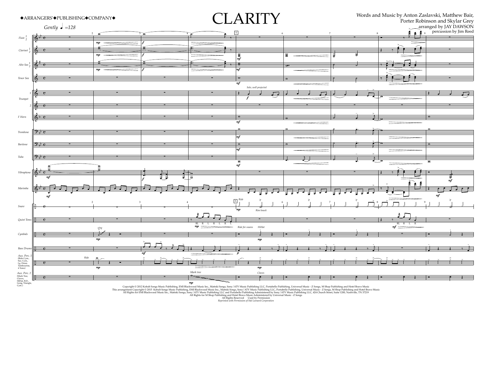 Produktbild zu: Clarity - Full Score