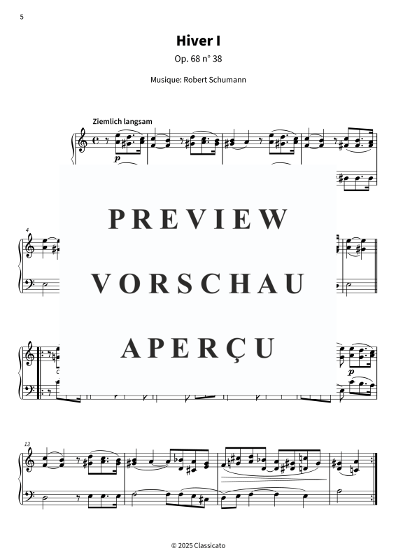 Produktgalerie: Seite 7 von 11 Magie d´Hiver - Mélodies Faciles pour Piano en Hiver, , Klavier Solo
