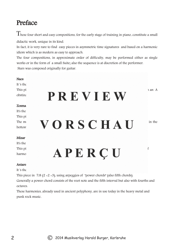 Product gallery: Page 5 of 11 Stars for Piano, , Piano Solo