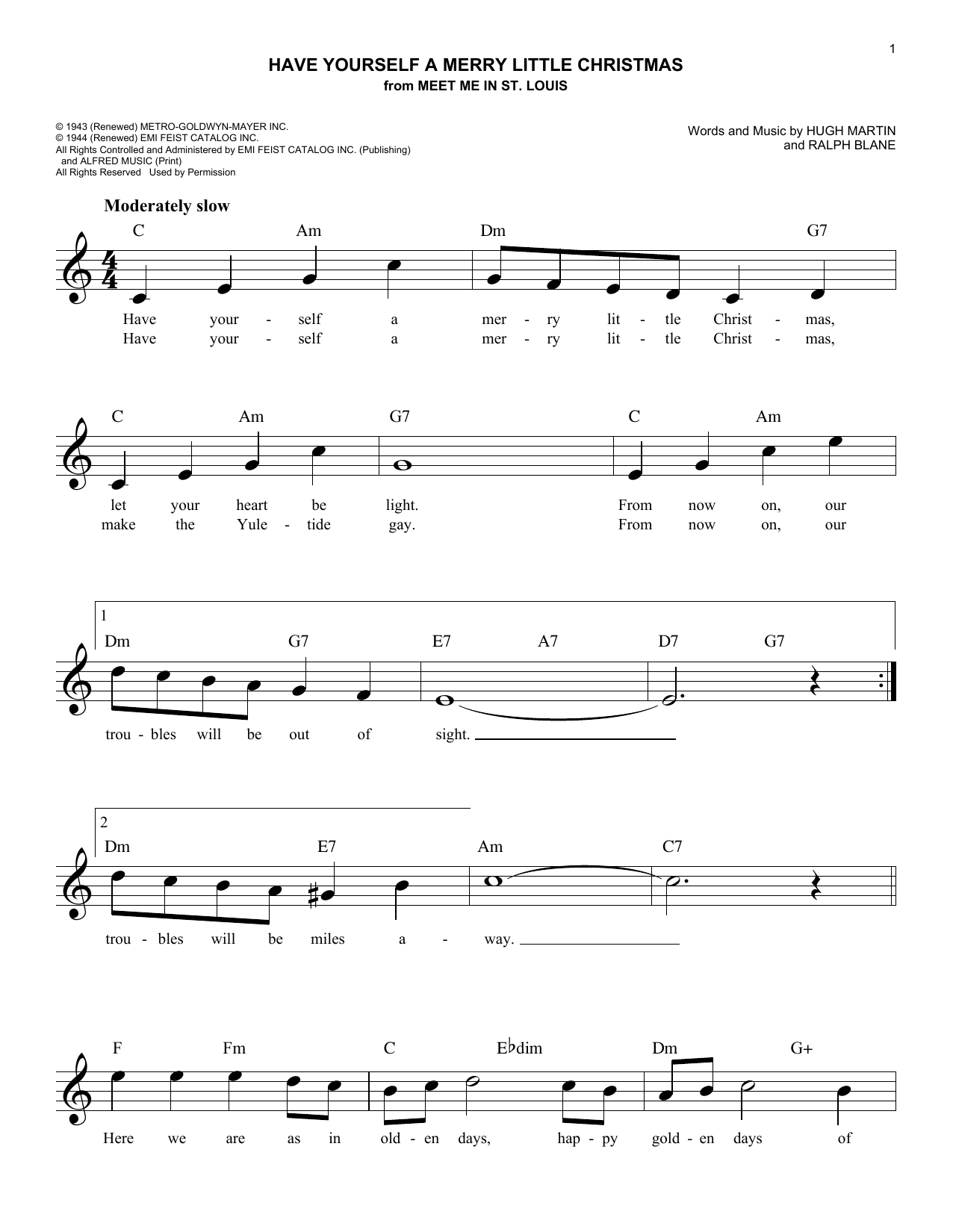 Produktbild zu: Have Yourself A Merry Little Christmas