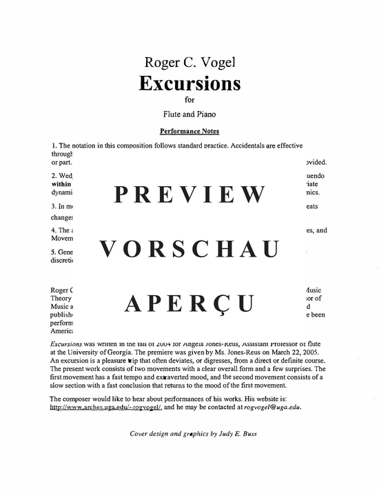 Product gallery: Page 3 of 21 Excursions , , (flute and piano)