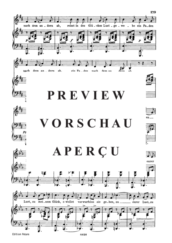 Product gallery: Page 6 of 7 Pilgerweise D.789, , Low Voice and Piano