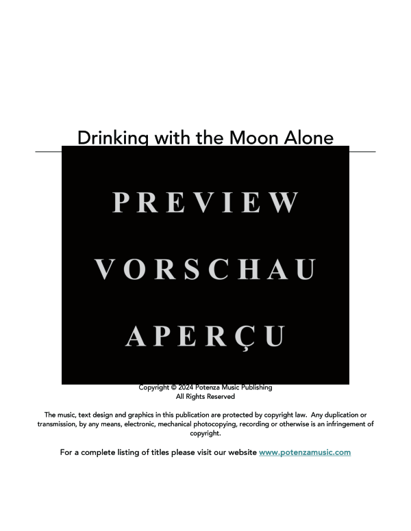 gallery: Drinking With The Moon Alone, , (Trio Sopran, Alt Saxophon und Klavier)