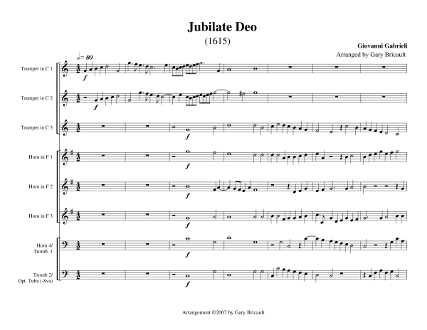 Product picture to: Jubilate DeoGiovanni Gabrieli