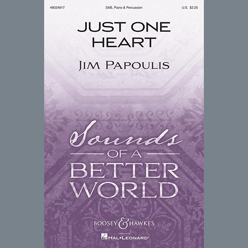cover: Just One Heart, Jim Papoulis, Chor