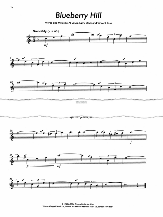 Product gallery: Page 1 of 1 Blueberry Hill, Fats Domino