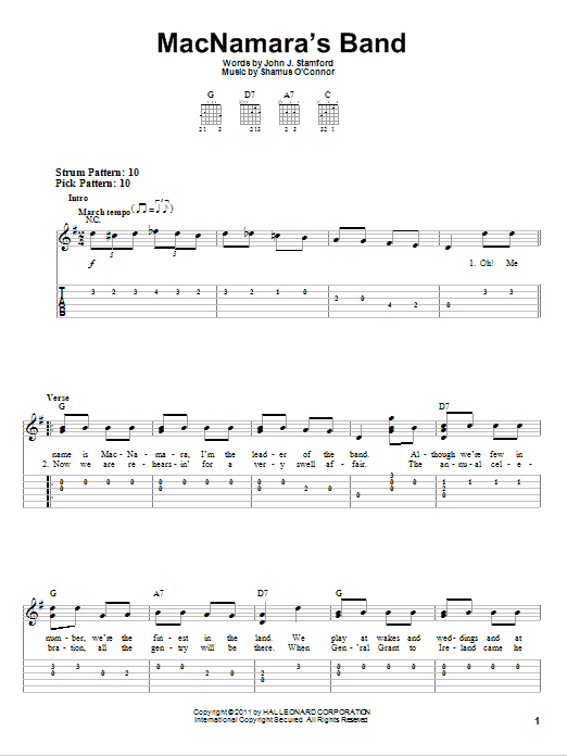 Produktbild zu: MacNamara's Band