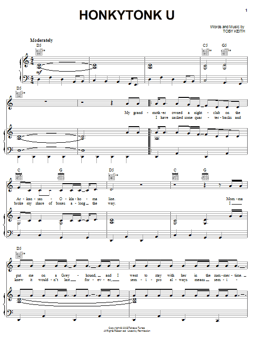 Produktbild zu: Honkytonk U