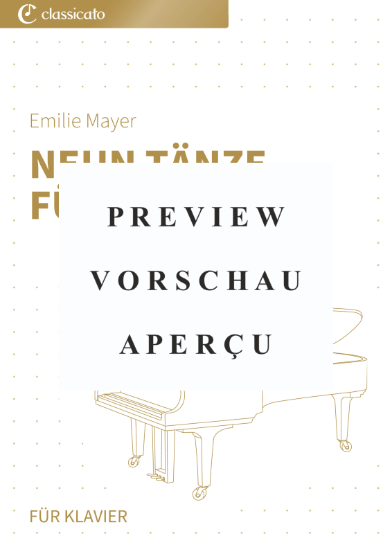 Produktgalerie: Seite 2 von 11 Neun Tänze für Klavier, , Klavier Solo