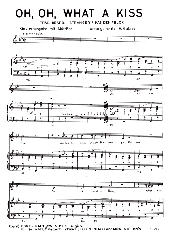 Produktbild zu: Oh, Oh, What A KissWill Andy