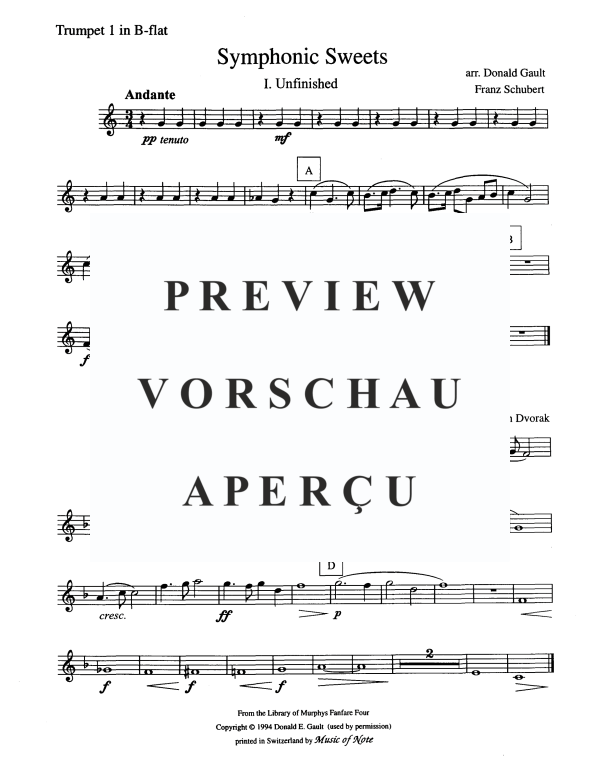 Produktgalerie: Seite 10 von 11 Symphonic Sweets, , Blechbläser Quartett